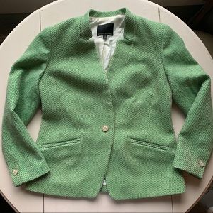 Banana republic green blazer size 4